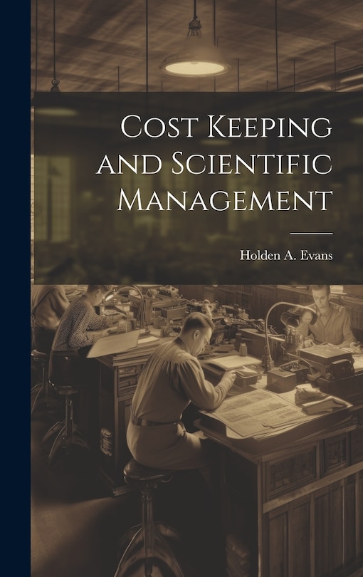 Couverture_Cost Keeping and Scientific Management