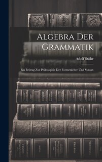 Couverture_Algebra der Grammatik