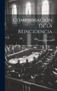 Couverture_Comprobación de la Reincidencia