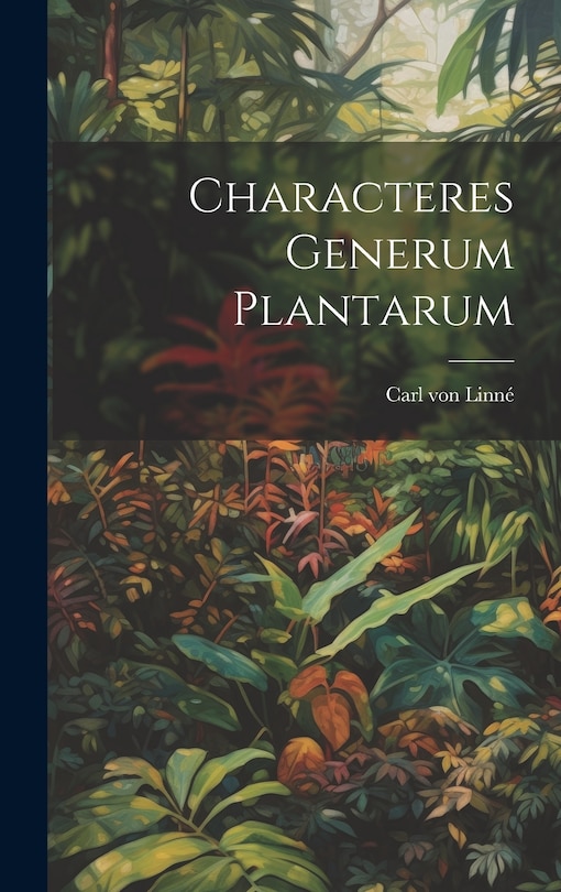 Front cover_Characteres Generum Plantarum
