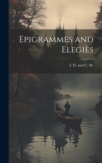 Front cover_Epigrammes and Elegiès