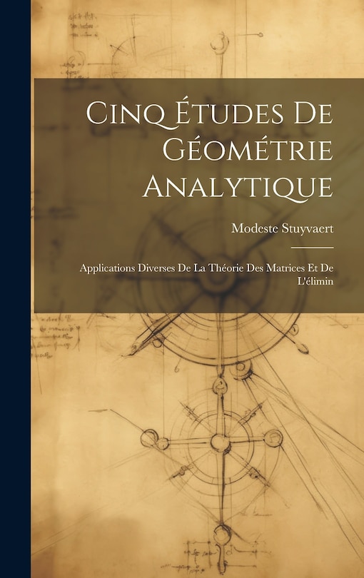 Front cover_Cinq Études de Géométrie Analytique