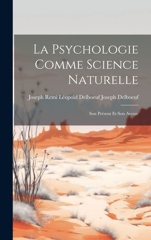 Front cover_La Psychologie Comme Science Naturelle