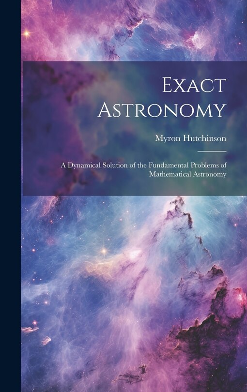 Front cover_Exact Astronomy