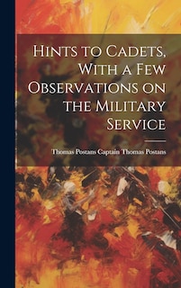 Couverture_Hints to Cadets, With a Few Observations on the Military Service