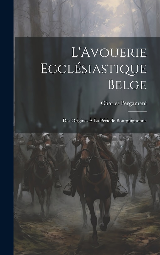 Front cover_L'Avouerie Ecclésiastique Belge