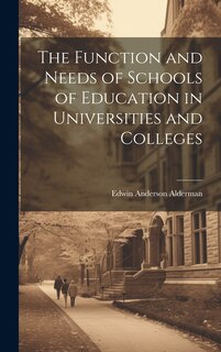 Couverture_The Function and Needs of Schools of Education in Universities and Colleges