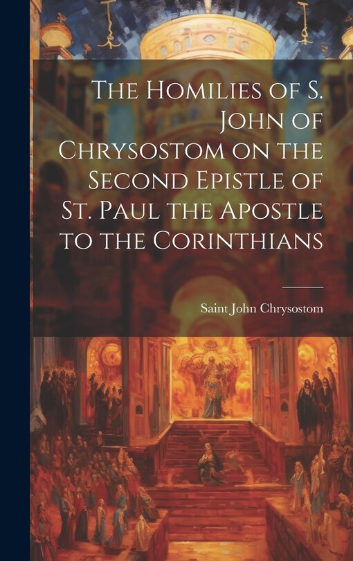 Couverture_The Homilies of S. John of Chrysostom on the Second Epistle of St. Paul the Apostle to the Corinthians