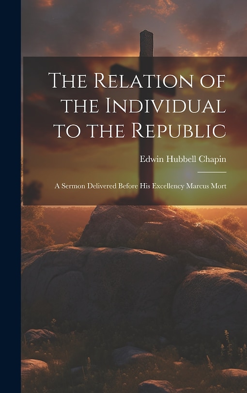 Couverture_The Relation of the Individual to the Republic