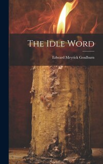 Front cover_The Idle Word