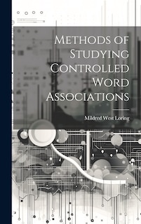 Couverture_Methods of Studying Controlled Word Associations