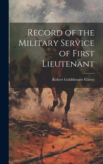 Couverture_Record of the Military Service of First Lieutenant