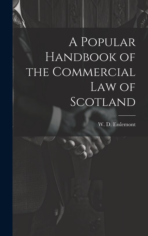 Couverture_A Popular Handbook of the Commercial Law of Scotland