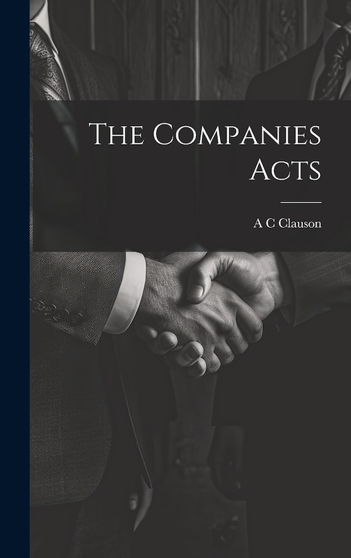 Front cover_The Companies Acts
