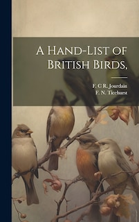 Front cover_A Hand-list of British Birds,
