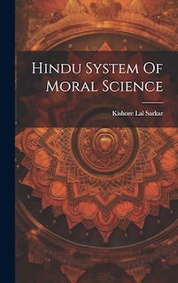 Front cover_Hindu System Of Moral Science