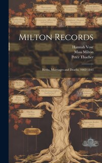 Front cover_Milton Records