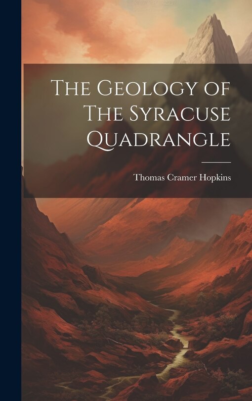 Front cover_The Geology of The Syracuse Quadrangle