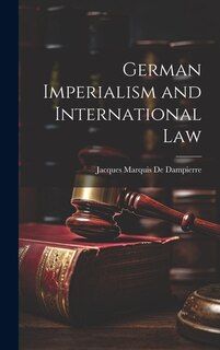 Front cover_German Imperialism and International Law