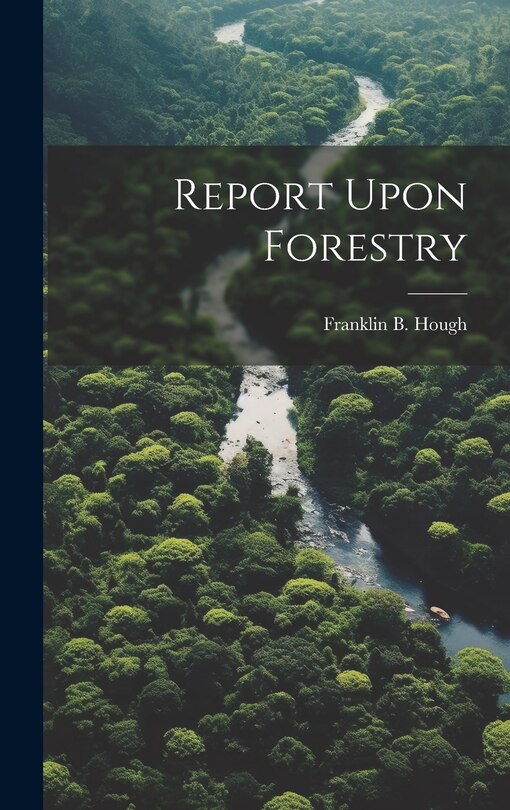 Front cover_Report Upon Forestry