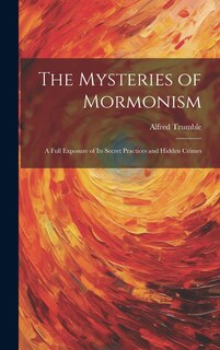 Front cover_The Mysteries of Mormonism