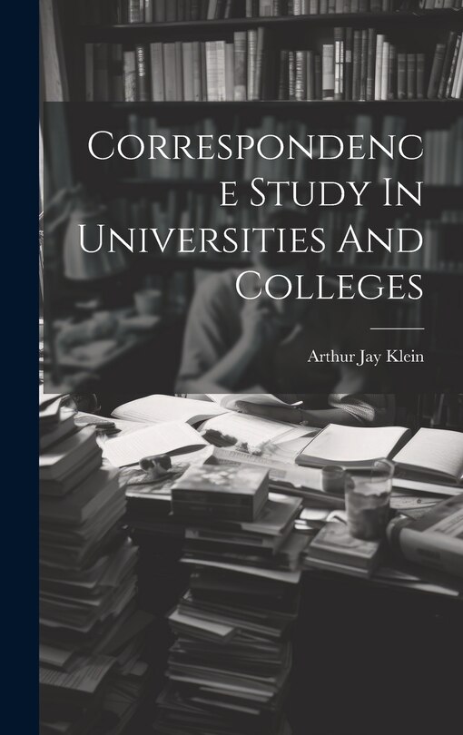 Front cover_Correspondence Study In Universities And Colleges