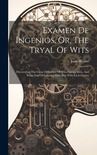 Front cover_Examen De Ingenios, Or, The Tryal Of Wits