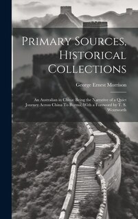 Front cover_Primary Sources, Historical Collections