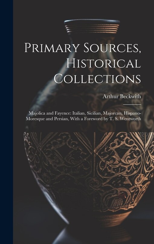 Couverture_Primary Sources, Historical Collections