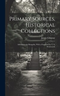 Couverture_Primary Sources, Historical Collections