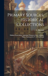 Front cover_Primary Sources, Historical Collections