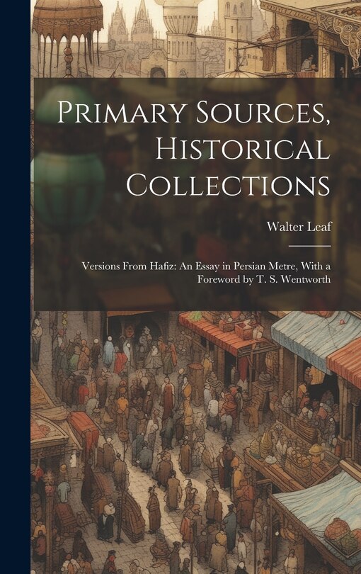 Front cover_Primary Sources, Historical Collections