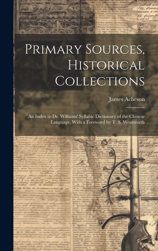 Front cover_Primary Sources, Historical Collections