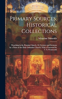 Couverture_Primary Sources, Historical Collections