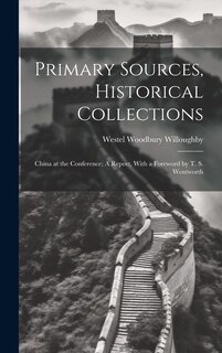 Couverture_Primary Sources, Historical Collections