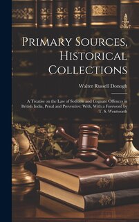 Front cover_Primary Sources, Historical Collections
