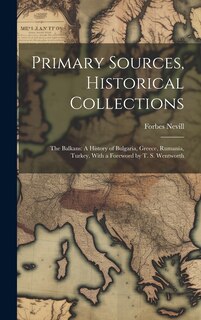 Front cover_Primary Sources, Historical Collections