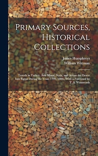 Front cover_Primary Sources, Historical Collections