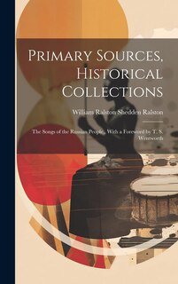 Front cover_Primary Sources, Historical Collections