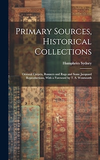 Front cover_Primary Sources, Historical Collections