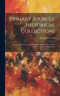 Couverture_Primary Sources, Historical Collections