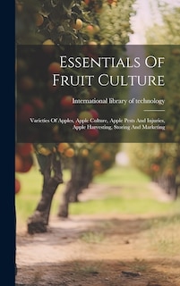 Front cover_Essentials Of Fruit Culture
