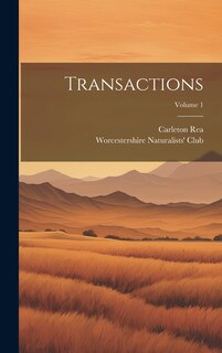 Front cover_Transactions; Volume 1