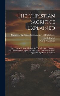 Front cover_The Christian Sacrifice Explained