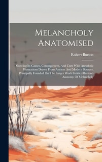 Couverture_Melancholy Anatomised