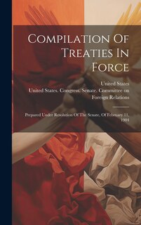 Front cover_Compilation Of Treaties In Force