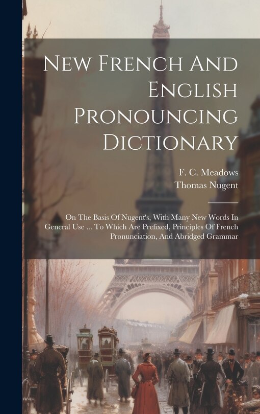 Front cover_New French And English Pronouncing Dictionary