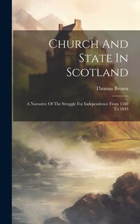 Front cover_Church And State In Scotland