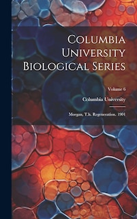Front cover_Columbia University Biological Series