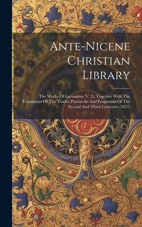 Couverture_Ante-nicene Christian Library